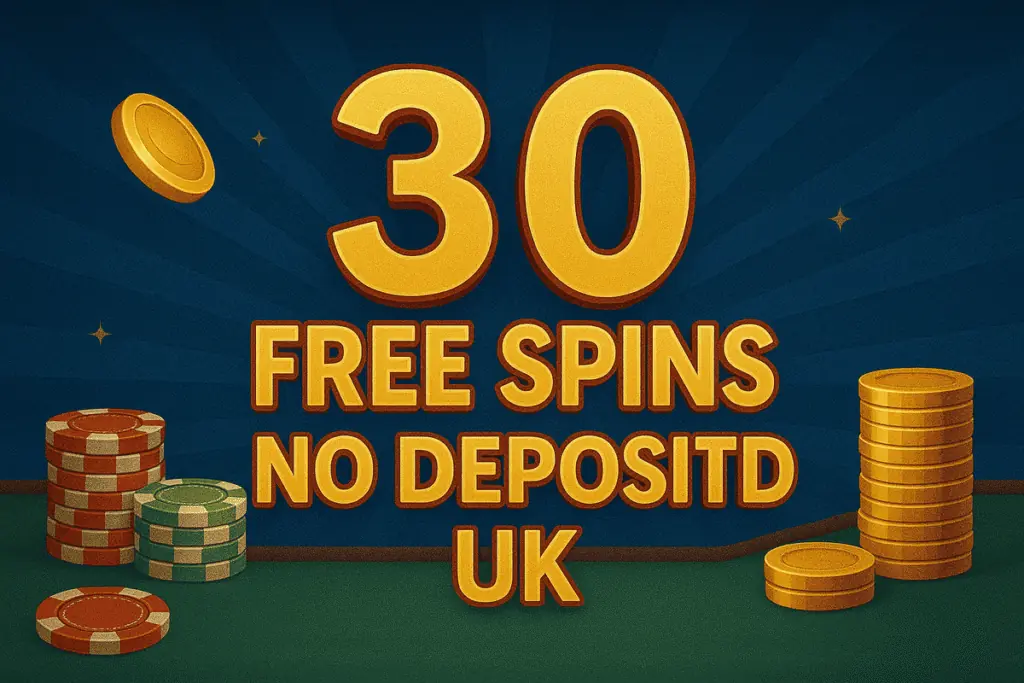 30 Free Spins No Deposit – UK Casino Guide 2026